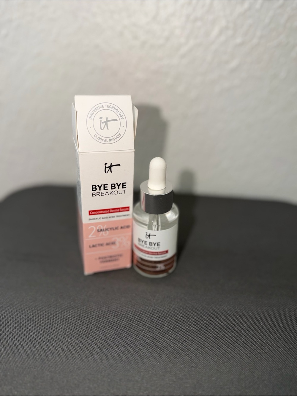 !it jeans IT Bye Bye Breakout Acne Serum - White & Pink Packaging